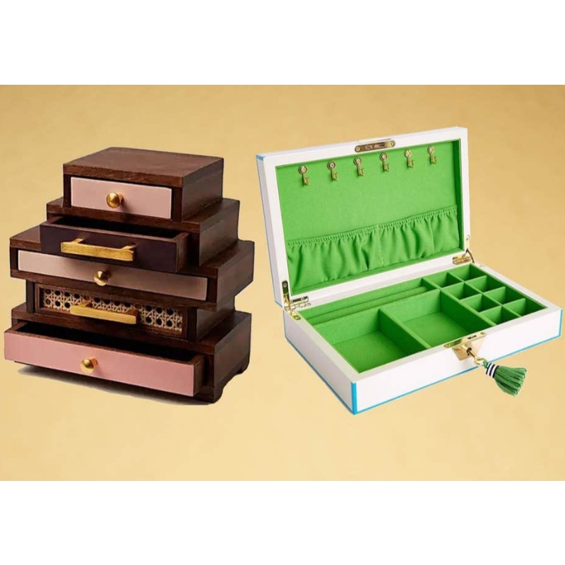 Bedste smykkearrangører: kasser, skuffer og mere for at holde dine smykker ryddelige